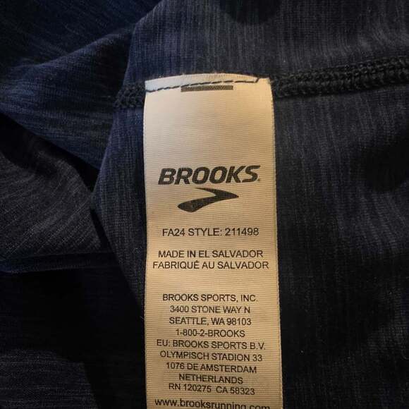 Brooks Men's Luxe Short Sleeve Running Shirt Small - Picture 2 of 5